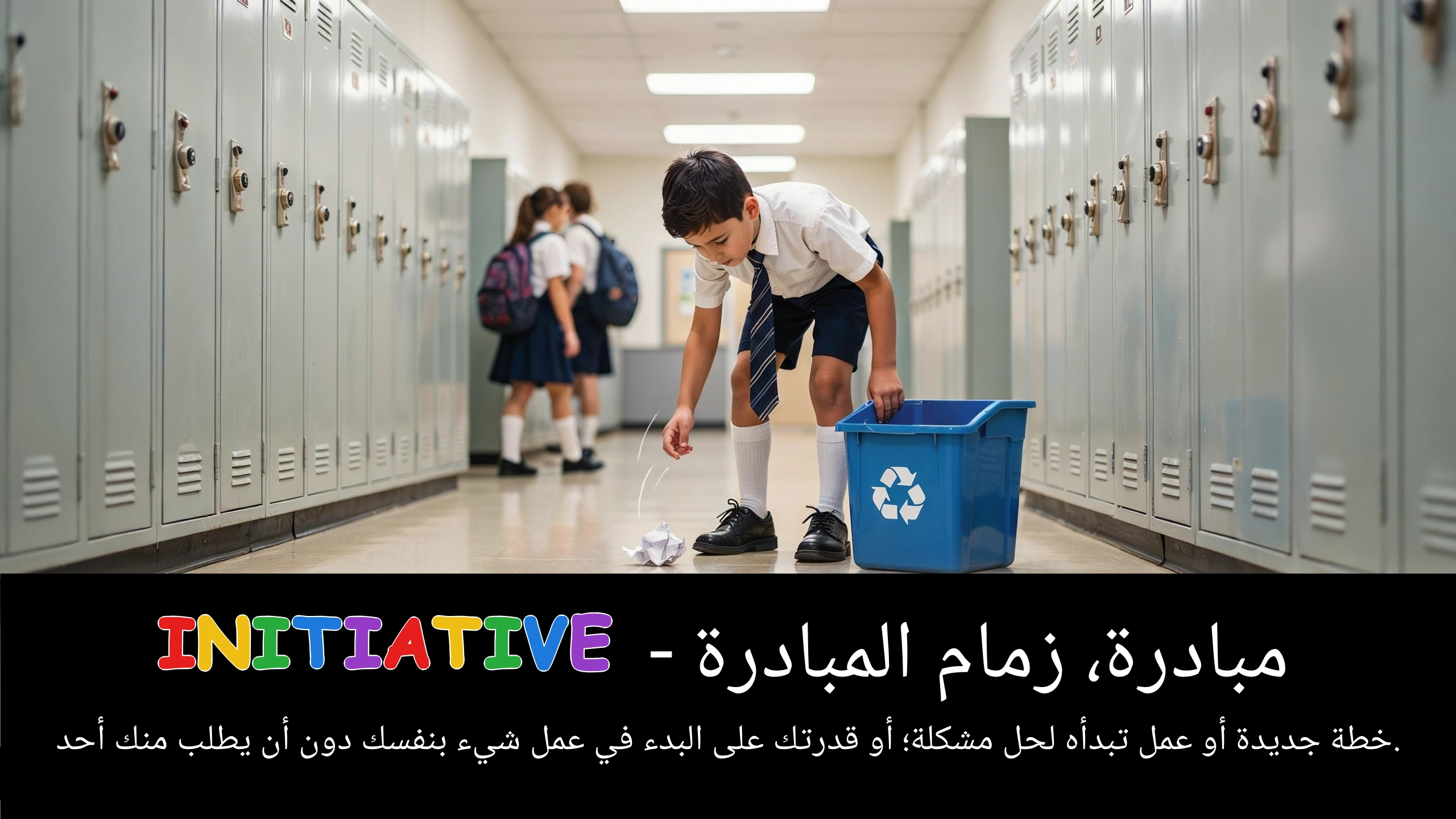 Arabic Illustration for initiative